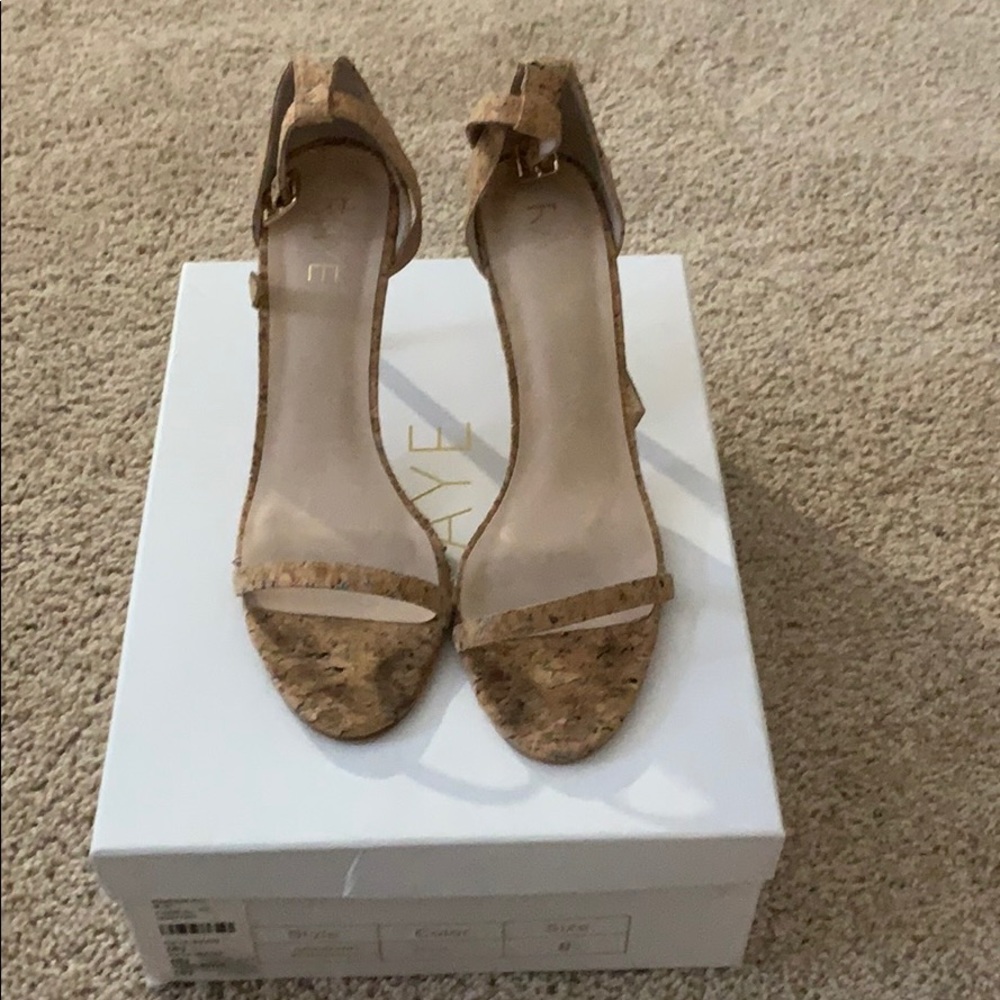 RAYE Cork heels